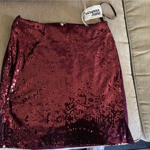 Savanna Jane Sequin pencil skirt
